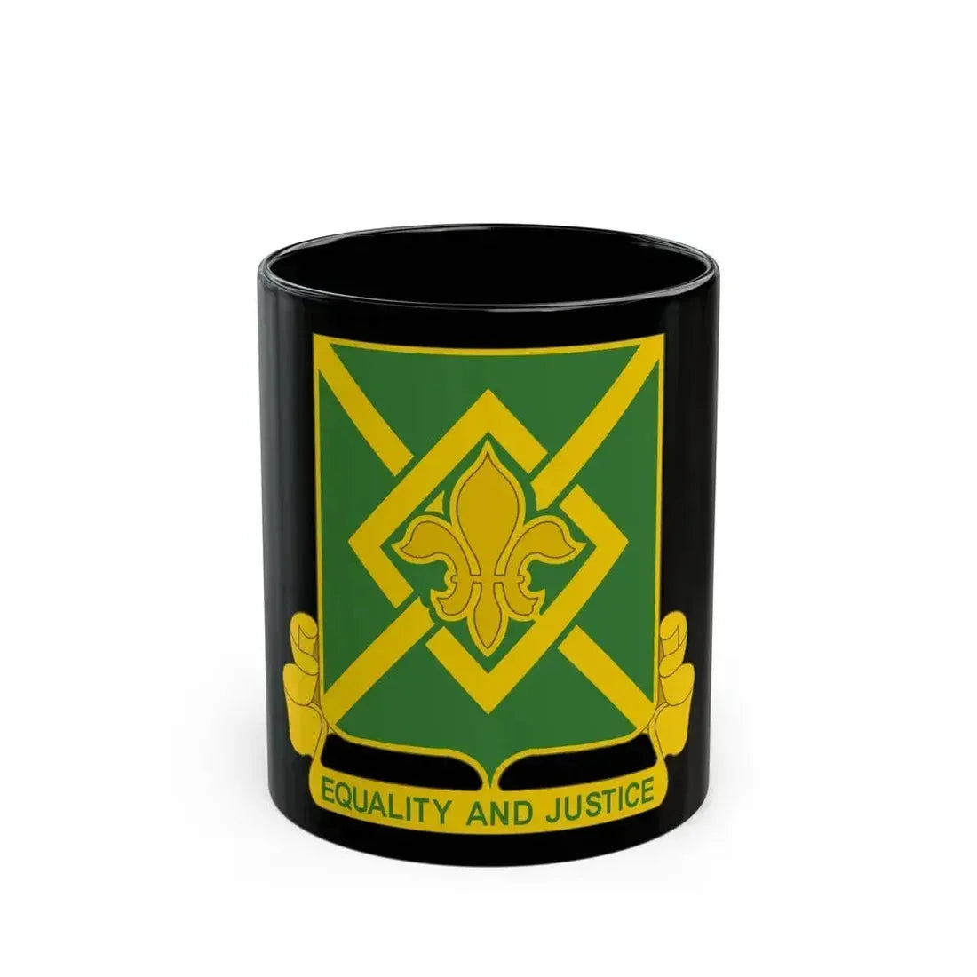 384 Military Police Battalion (U.S. Army) Black Coffee Mug 11oz - Go Mug Yourself