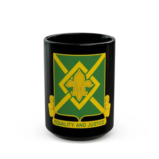 384 Military Police Battalion (U.S. Army) Black Coffee Mug 15oz - Go Mug Yourself