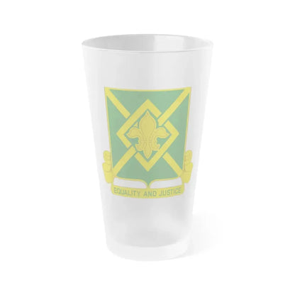 384 Military Police Battalion (U.S. Army) Frosted Pint Glass 16oz Default Title - Go Mug Yourself