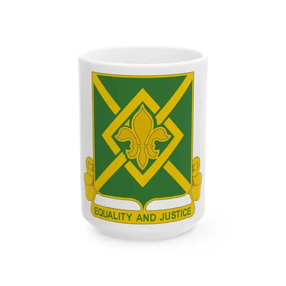 384 Military Police Battalion (U.S. Army) White Coffee Mug 15oz - Go Mug Yourself