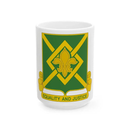 384 Military Police Battalion (U.S. Army) White Coffee Mug 15oz - Go Mug Yourself