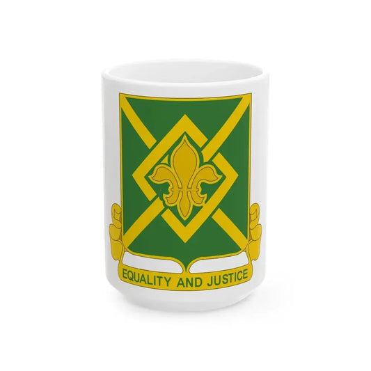 384 Military Police Battalion (U.S. Army) White Coffee Mug 15oz - Go Mug Yourself