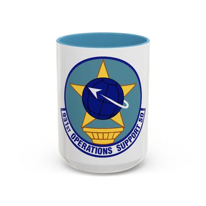 931st Operations Support Squadron (U.S. Air Force) Accent Coffee Mug