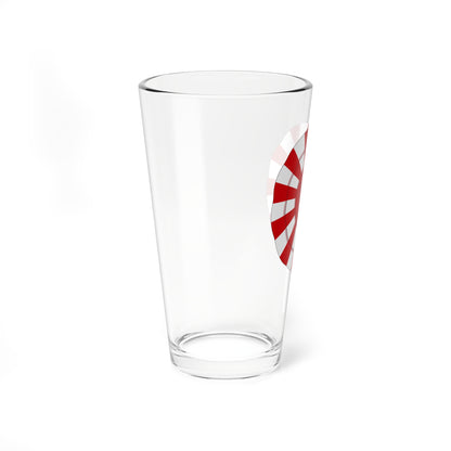 Cockade of the Republic of Asti (Italy) (Coat of Arms) Pint Glass 16oz