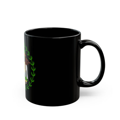 Coat of arms of Belize - Black Coffee Mug