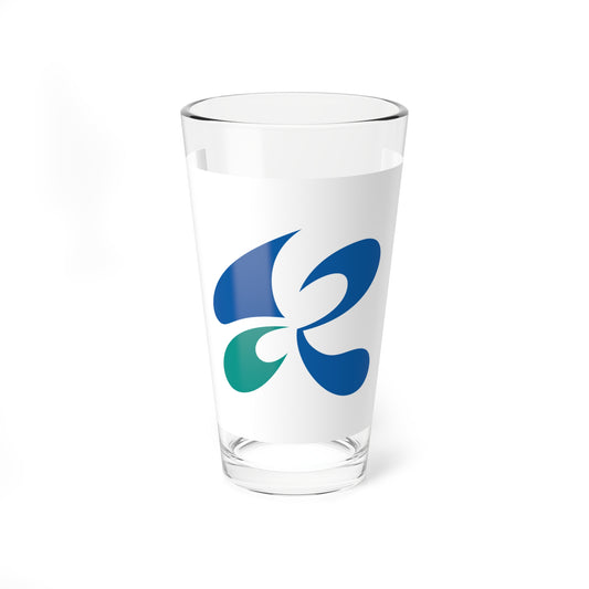 Flag of Kinokawa Wakayama (Japan) Pint Glass 16oz