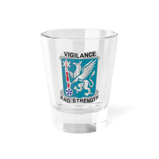 Verre à liqueur du 126e bataillon du renseignement militaire (armée américaine) 1,5 oz