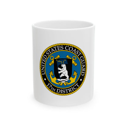 USCG 17th District (U.S. Coast Guard) White Coffee Mug