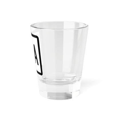 Connecticut Highway 17A (Connecticut) (Road Sign) Shot Glass 1.5oz