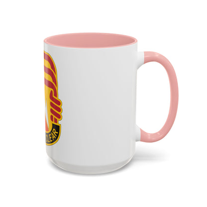 12 Signal Group (U.S. Army) Accent Coffee Mug