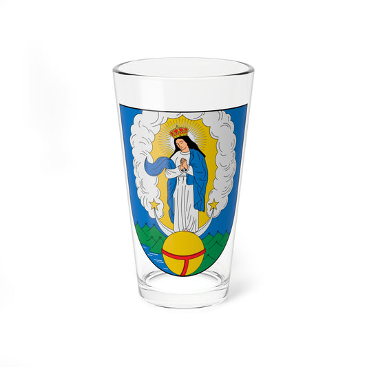 Segundo escudo de Santa Marta (Colombia) (Coat of Arms) Pint Glass 16oz