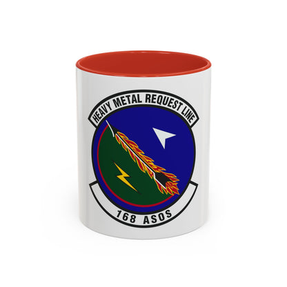 168th Air Support Operations Squadron (U.S. Air Force) Accent Coffee Mug