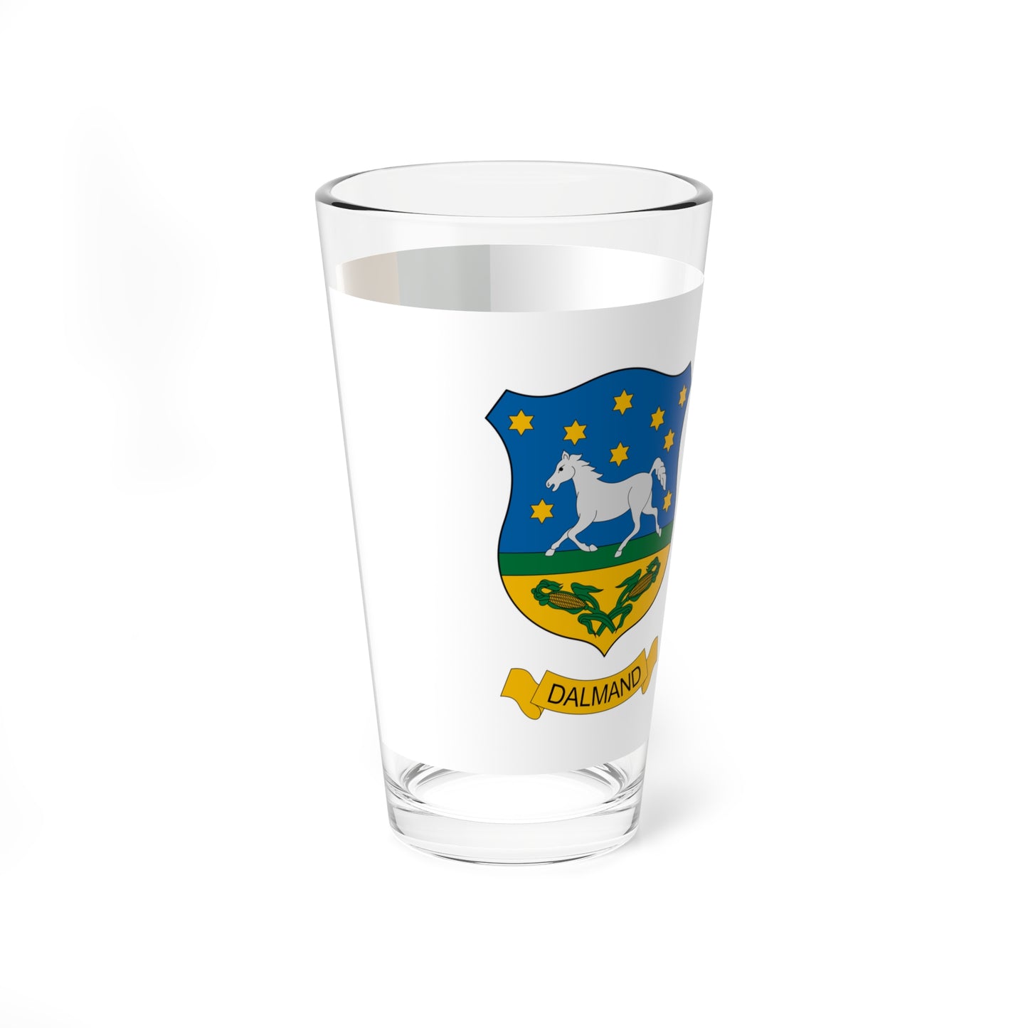 Flag of Dalmand (Hungary) Pint Glass 16oz