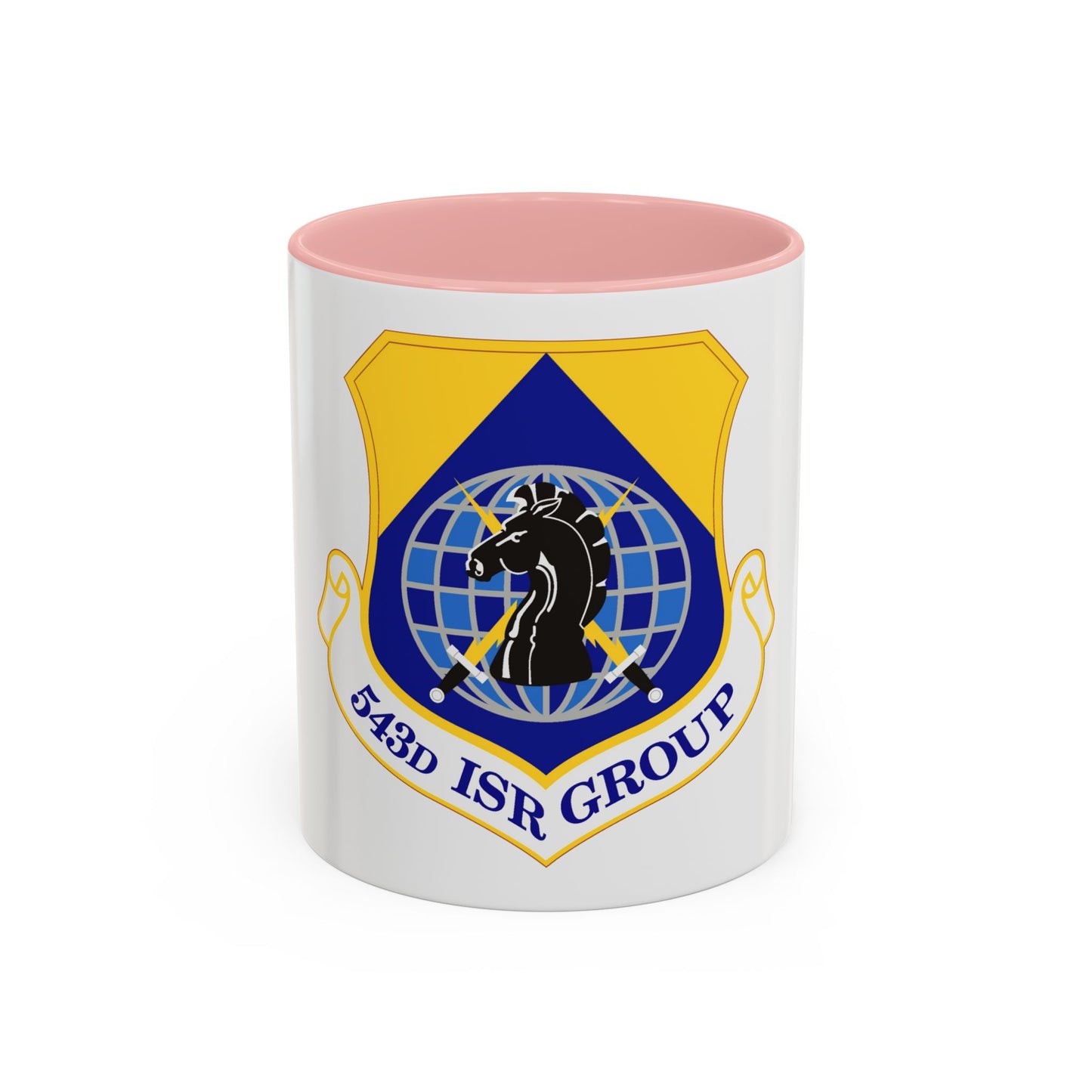 543 Intelligence Surveillance and Reconnaissance Group AFISRA (U.S. Air Force) Accent Coffee Mug