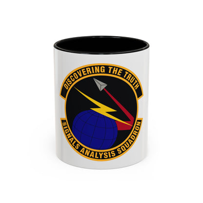 Signals Analysis Squadron (U.S. Air Force) Accent Coffee Mug