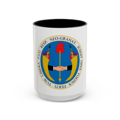 Coat of arms of United Provinces of New Granada - Accent Coffee Mug