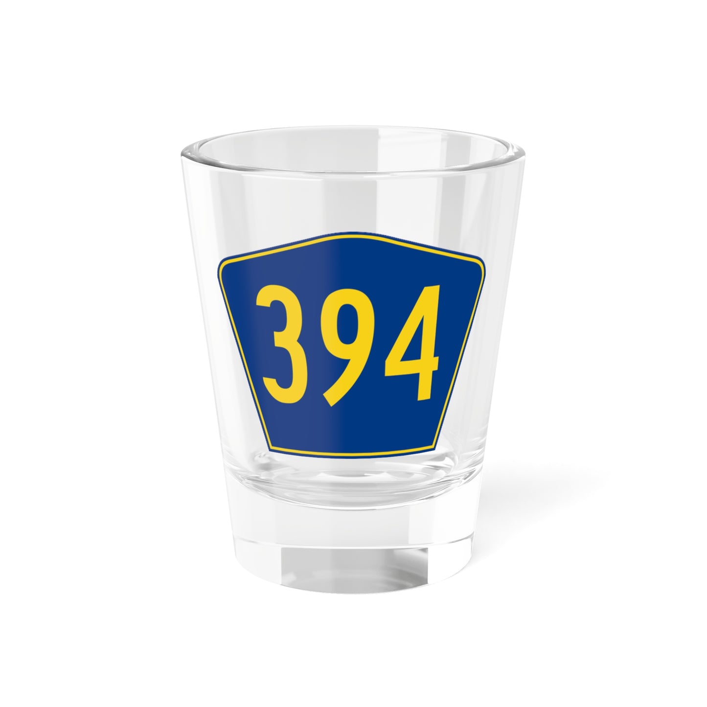 PR secondary 394 (Puerto Rico) (Road Sign) Shot Glass 1.5oz