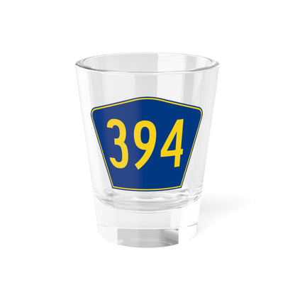 PR secondary 394 (Puerto Rico) (Road Sign) Shot Glass 1.5oz