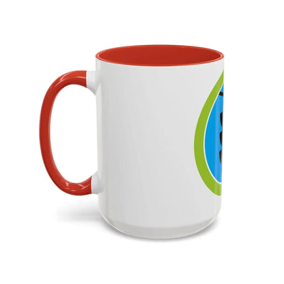 Traffic Safety (Boy Scout Merit Badge) Accent Coffee Mug-Go Mug Yourself