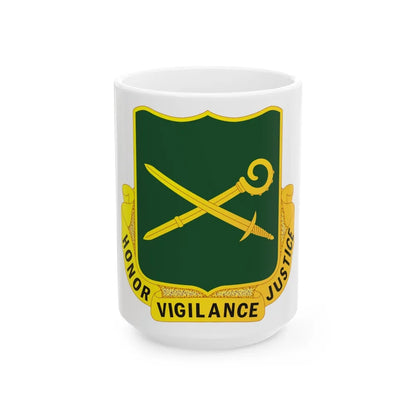 385 Military Police Battalion (U.S. Army) White Coffee Mug-15oz-Go Mug Yourself