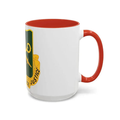 385 Military Police Battalion (U.S. Army) Accent Coffee Mug - Go Mug Yourself