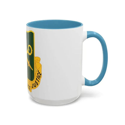 385 Military Police Battalion (U.S. Army) Accent Coffee Mug - Go Mug Yourself