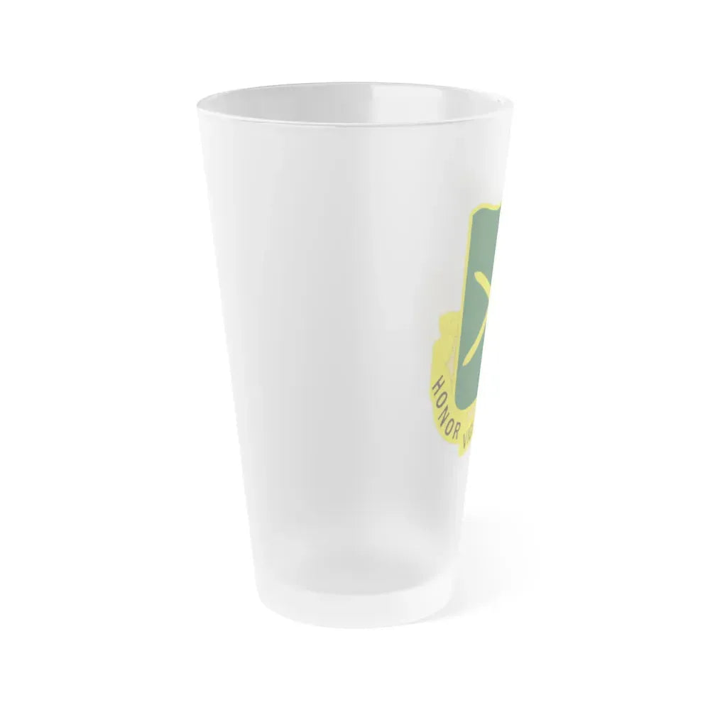 385 Military Police Battalion (U.S. Army) Frosted Pint Glass 16oz - Go Mug Yourself