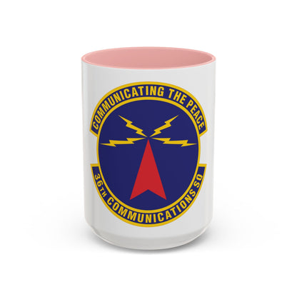 36th Communications Squadron (U.S. Air Force) Accent Coffee Mug
