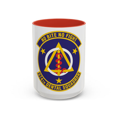 374th Dental Squadron (U.S. Air Force) Accent Coffee Mug