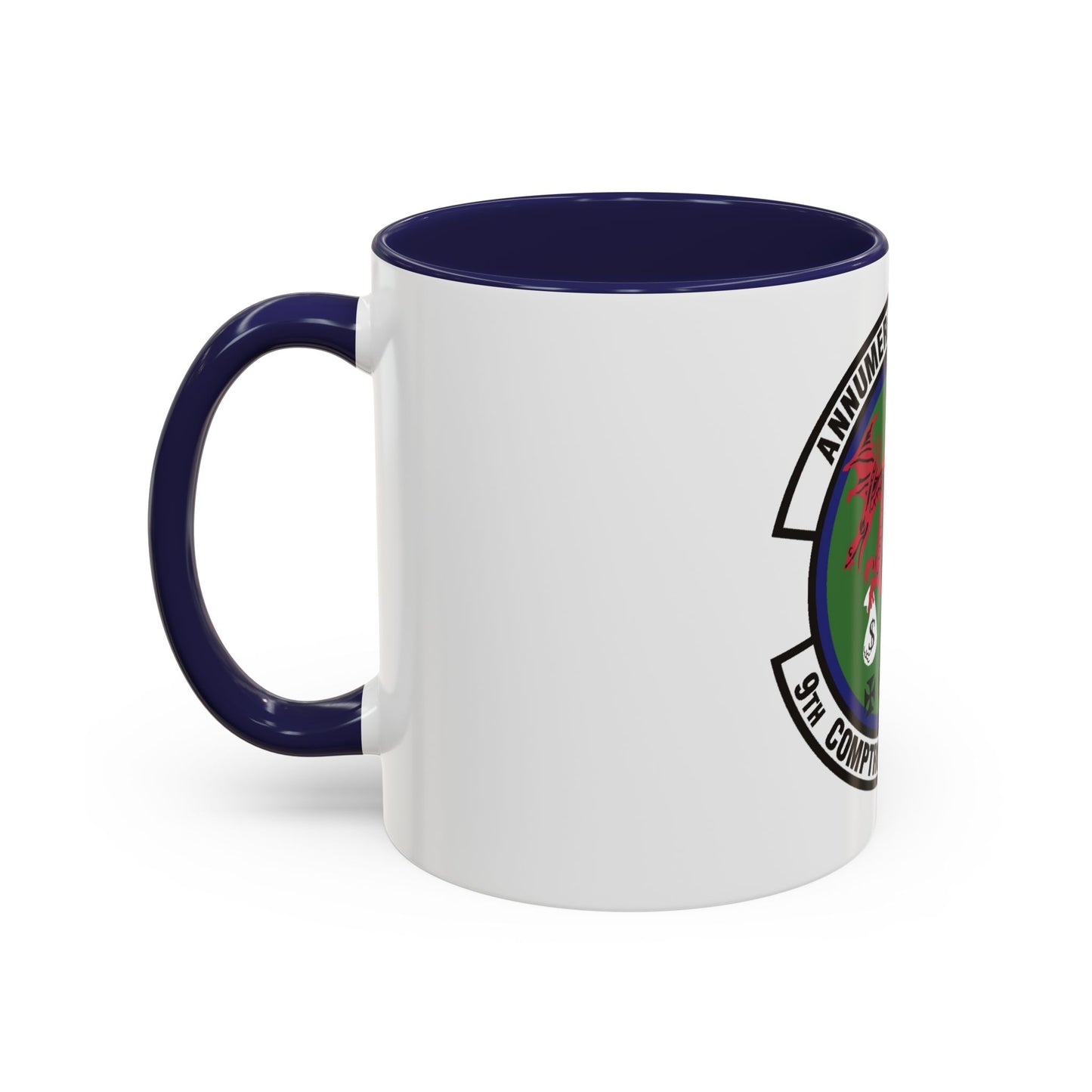 9th Comptroller Squadron (U.S. Air Force) Accent Coffee Mug