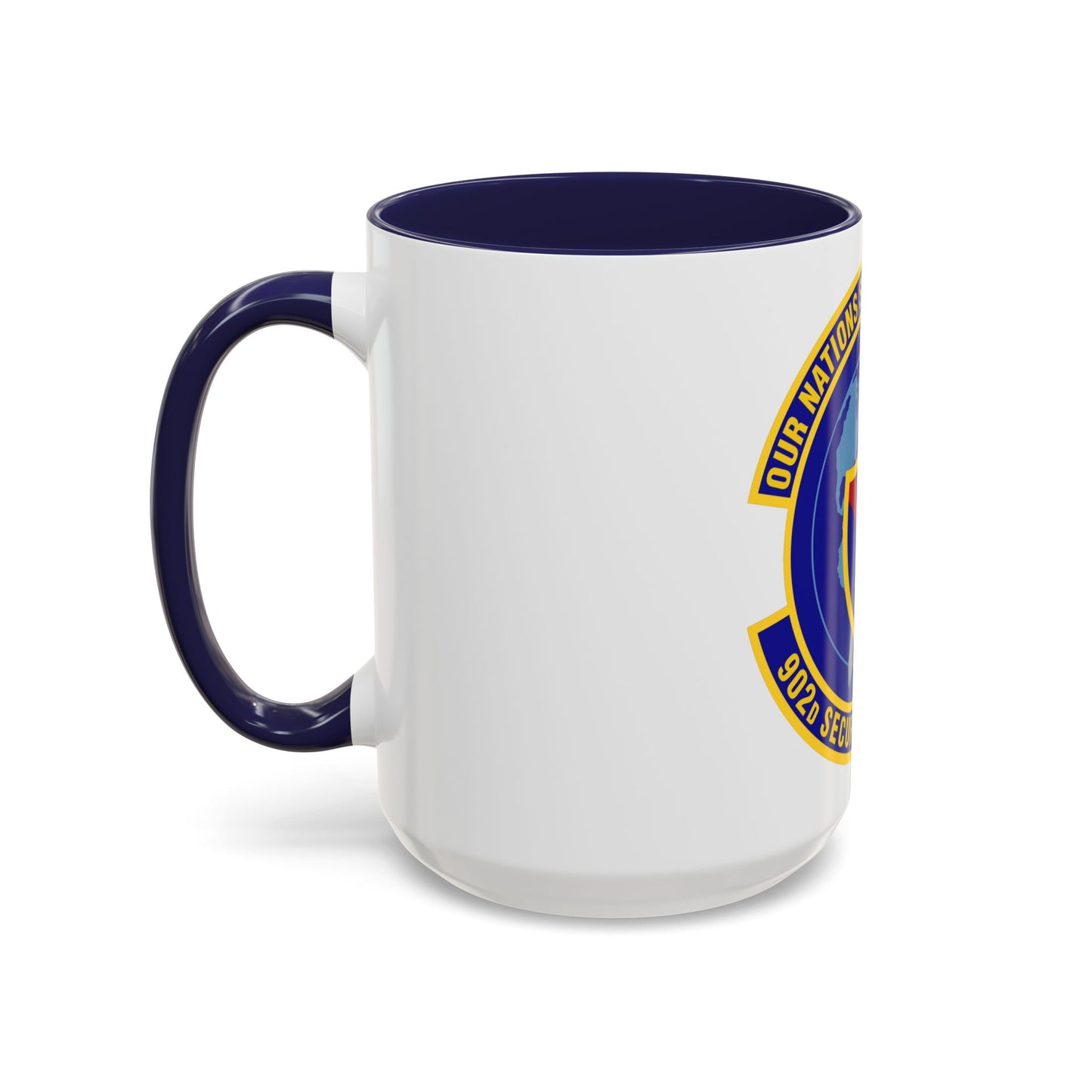 902d Security Forces Squadron (U.S. Air Force) Accent Coffee Mug
