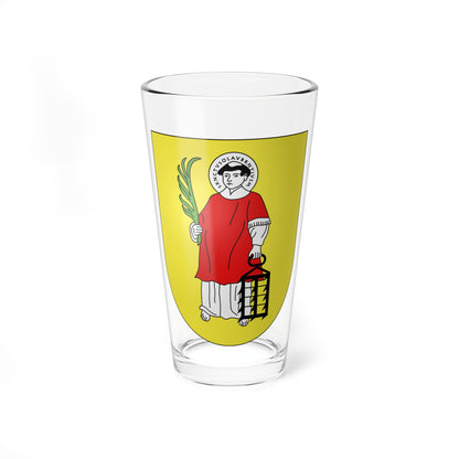 Dallenwil-coat of arms (Switzerland) (Coat of Arms) Pint Glass 16oz