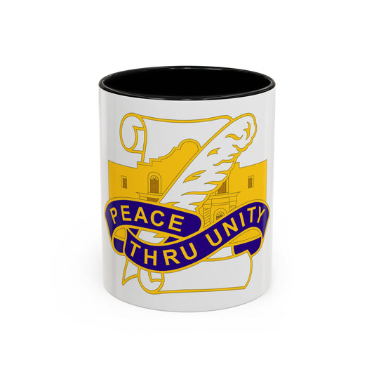 321 Civil Affairs Brigade 2 (U.S. Army) Accent Coffee Mug