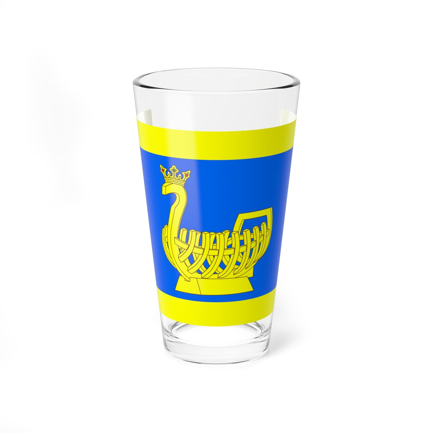 Flag of Kasimov (Russia) Pint Glass 16oz