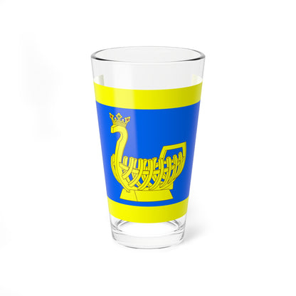 Flag of Kasimov (Russia) Pint Glass 16oz