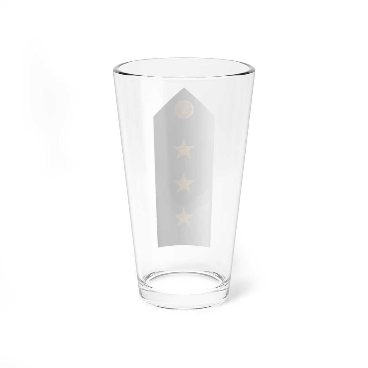 09.AlgAF CAPT (Algeria) (Military Rank) Pint Glass 16oz