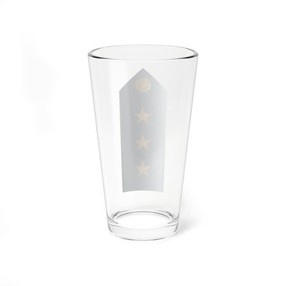 09.AlgAF CAPT (Algeria) (Military Rank) Pint Glass 16oz