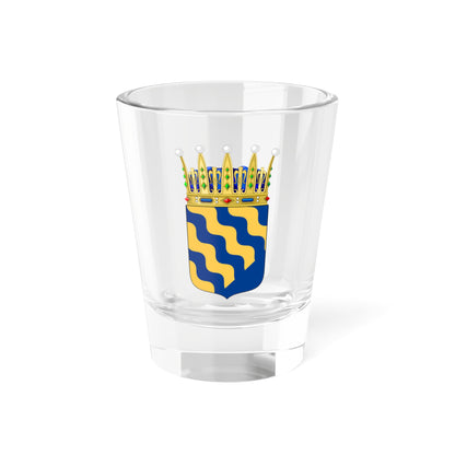 Norrbottens vapen crowned (Sweden) (Coat of Arms) Shot Glass 1.5oz