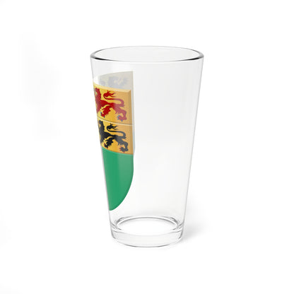 Rotterdam wapen klein (Netherlands) (Coat of Arms) Pint Glass 16oz