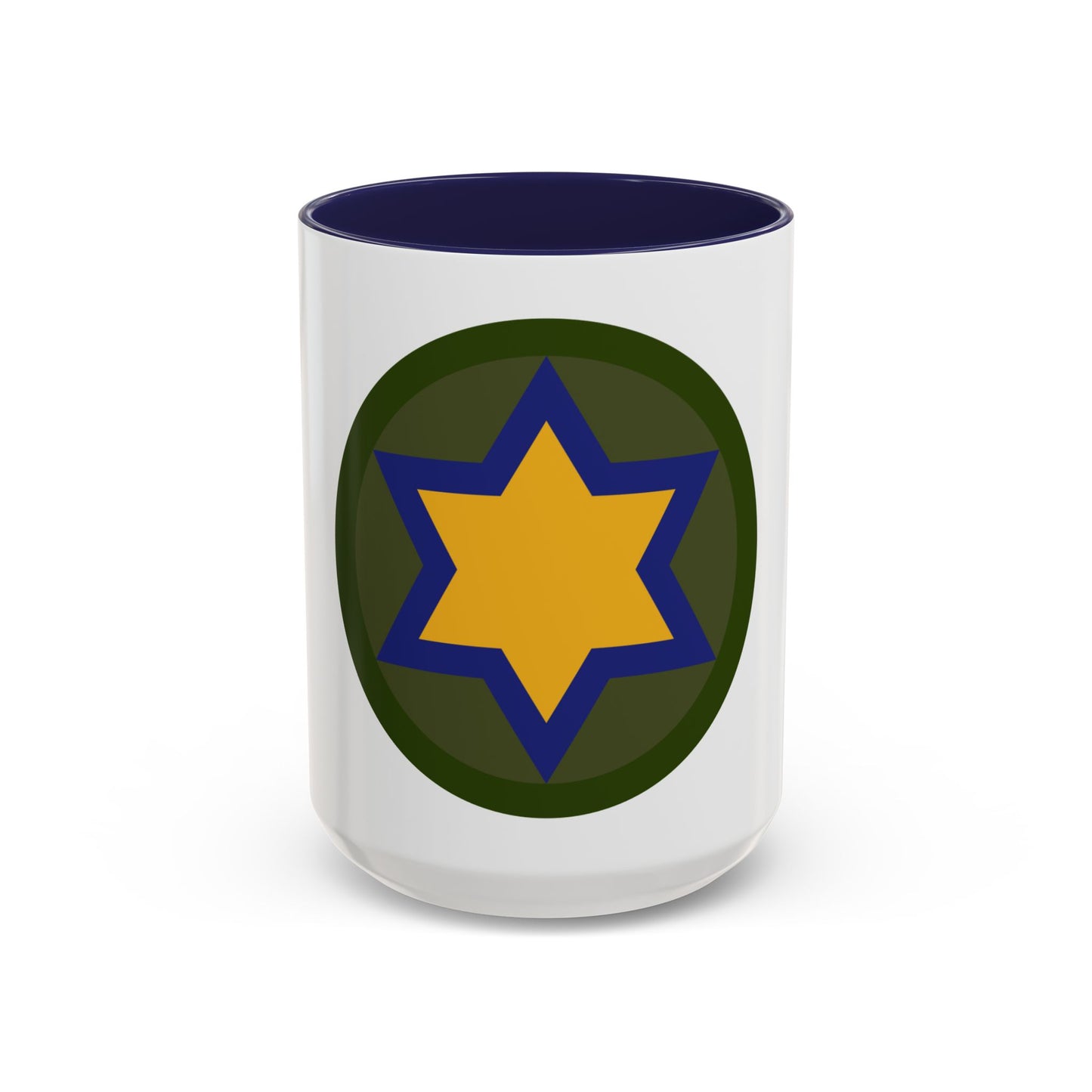 US 66th Cavalry Division (U.S. Army) Accent Coffee Mug