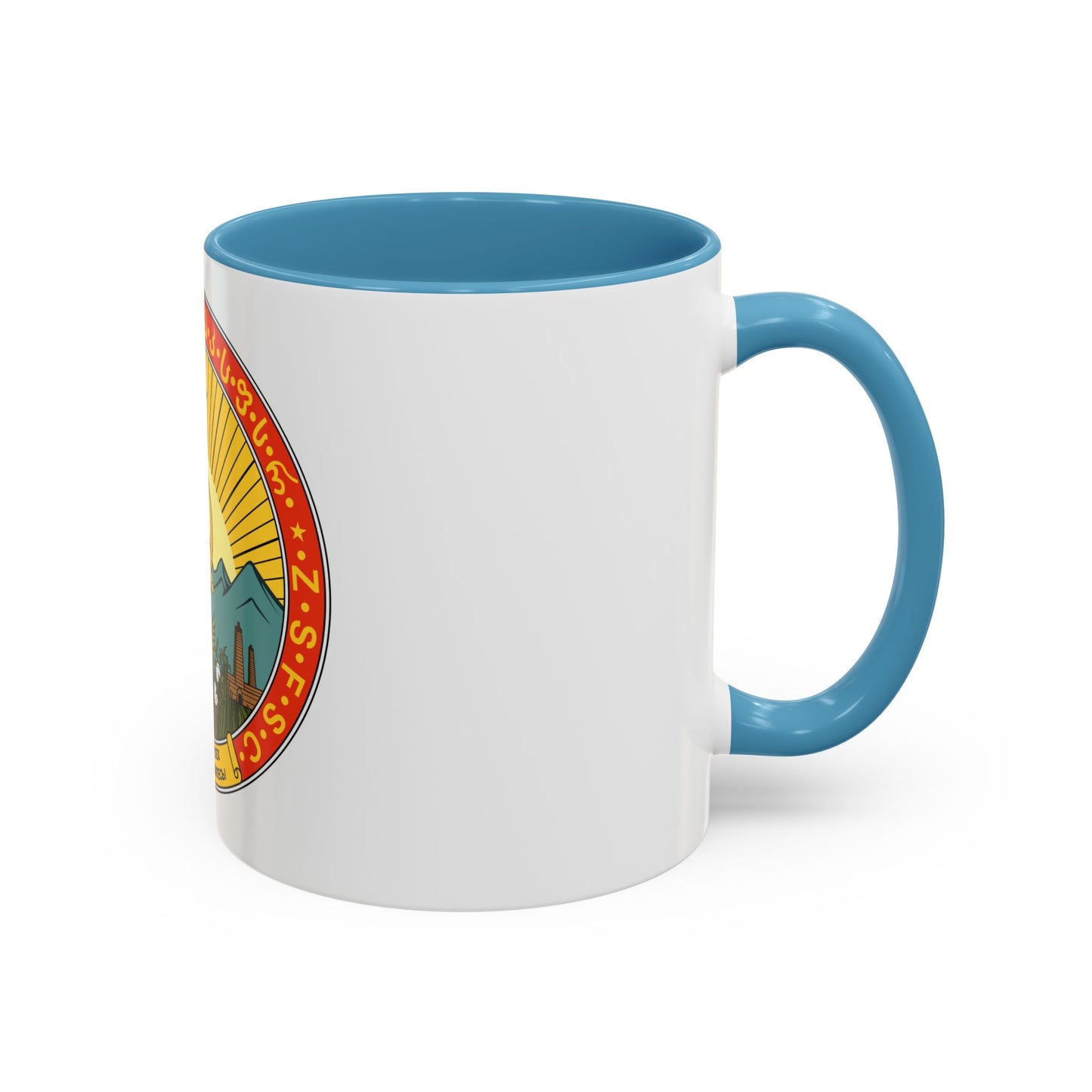 Emblem of the Transcaucasian SFSR (1930-1936) - Accent Coffee Mug