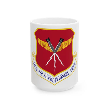 385th Air Expeditionary Group (U.S. Air Force) White Coffee Mug-15oz-Go Mug Yourself