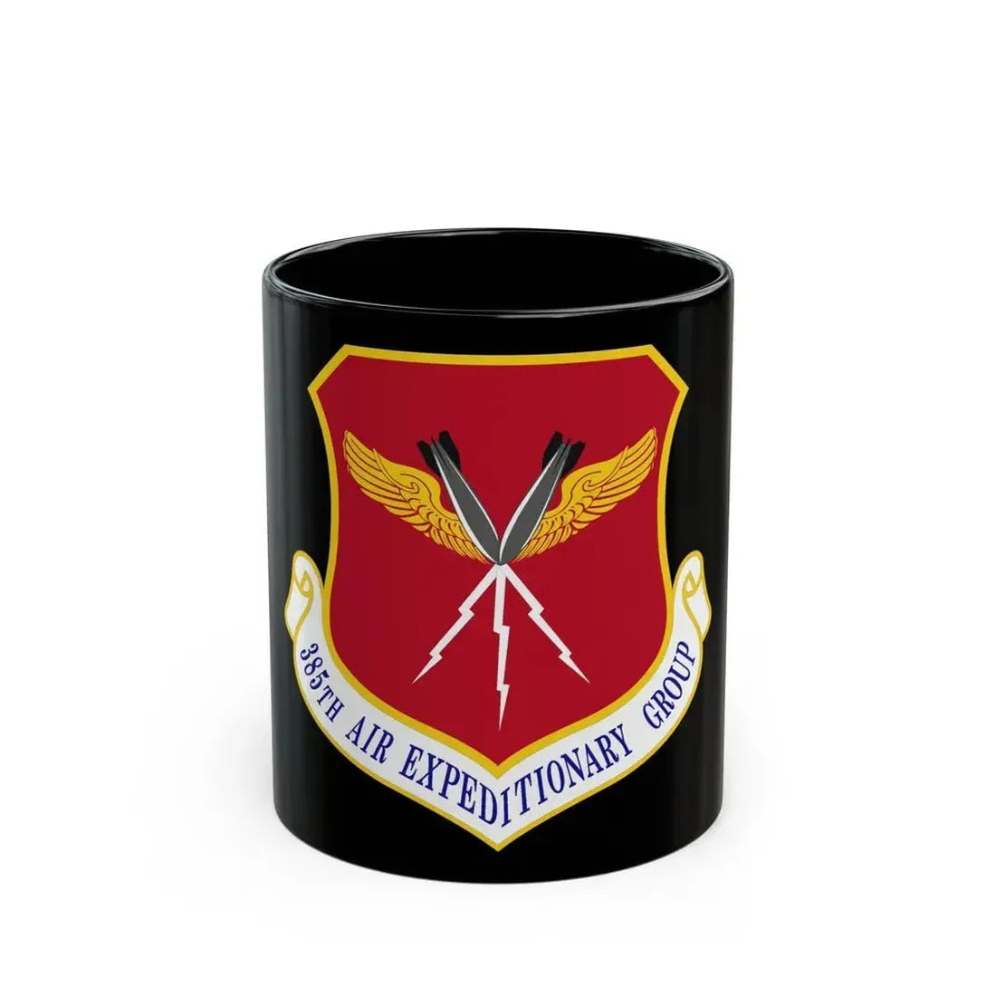 385th Air Expeditionary Group (U.S. Air Force) Black Coffee Mug 11oz - Go Mug Yourself