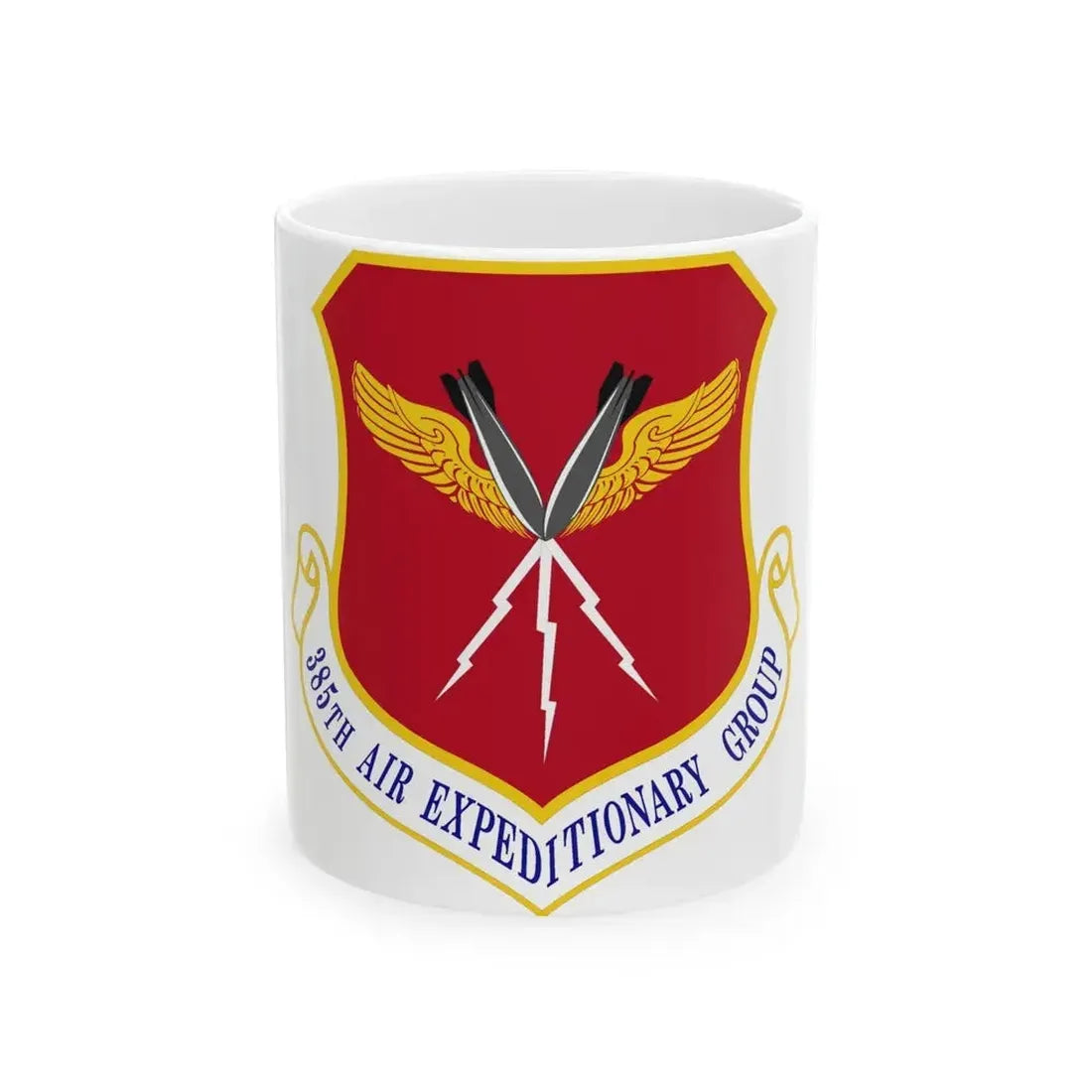 385th Air Expeditionary Group (U.S. Air Force) White Coffee Mug 11oz - Go Mug Yourself