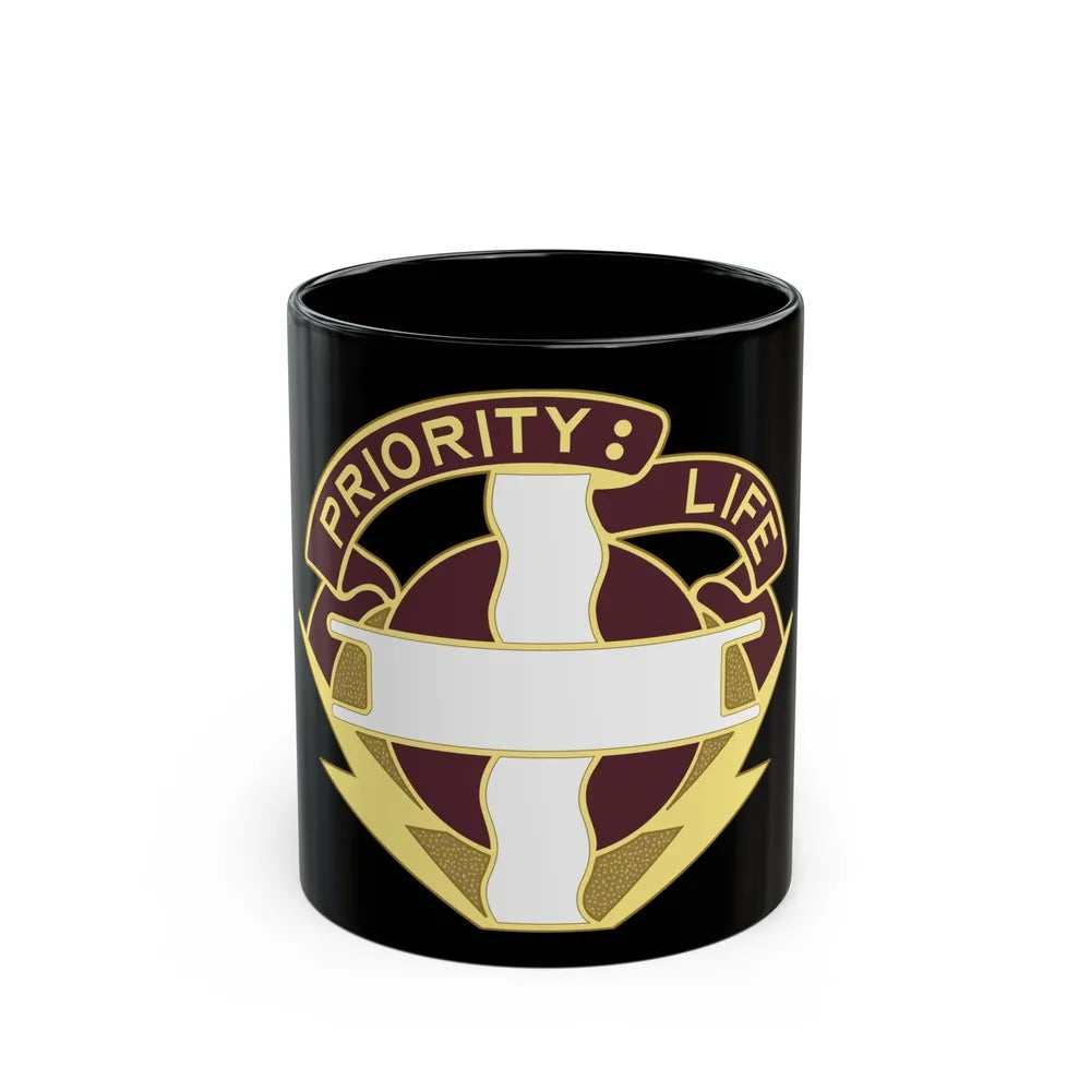 385th Field Hospital (U.S. Army) Black Coffee Mug-11oz-Go Mug Yourself