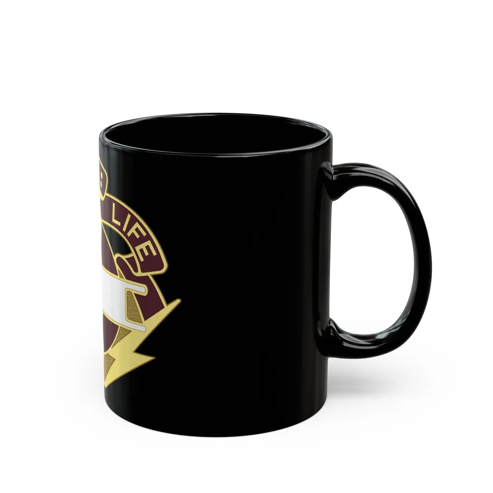 385th Field Hospital (U.S. Army) Black Coffee Mug-Go Mug Yourself