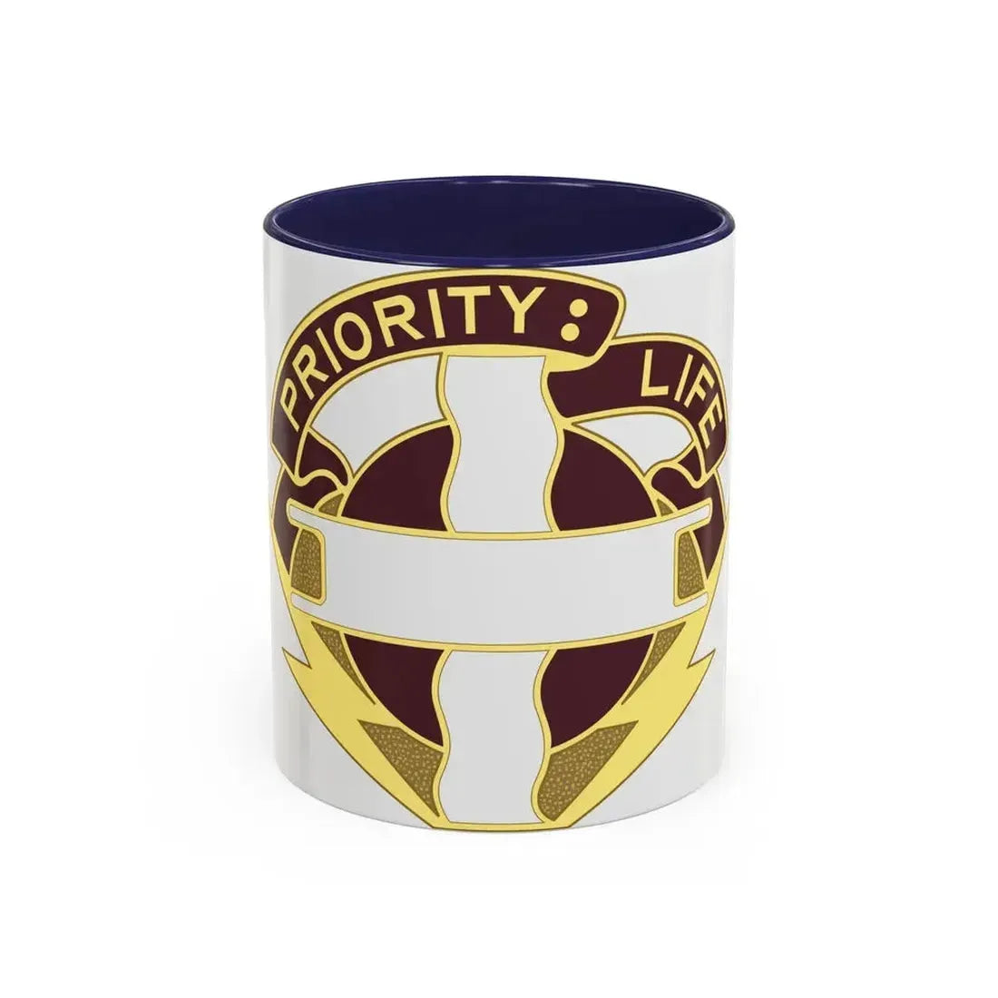 385th Field Hospital (U.S. Army) Accent Coffee Mug 11oz Navy - Go Mug Yourself
