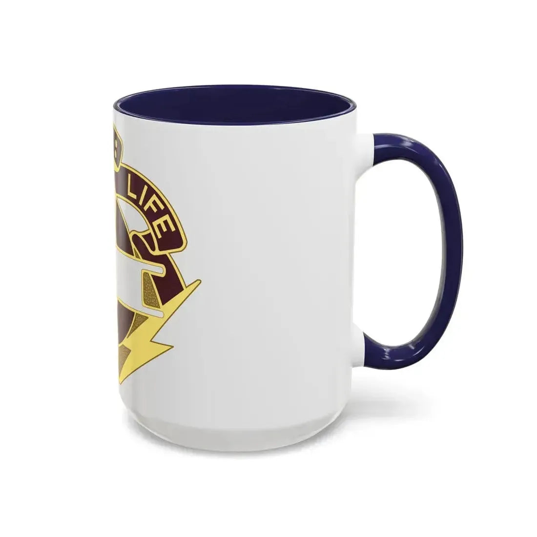 385th Field Hospital (U.S. Army) Accent Coffee Mug - Go Mug Yourself