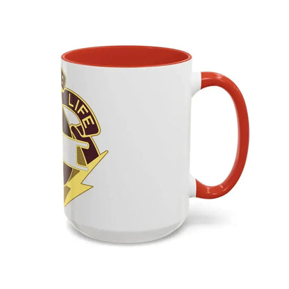 385th Field Hospital (U.S. Army) Accent Coffee Mug - Go Mug Yourself