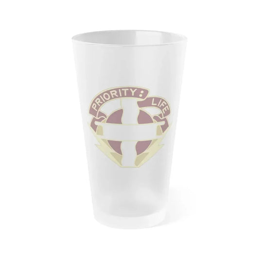 385th Field Hospital (U.S. Army) Frosted Pint Glass 16oz Default Title - Go Mug Yourself